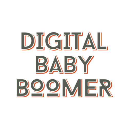 Digital baby boomer Logo